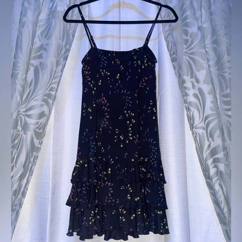 Vintage Juicy Couture Black Tiered Dress - Picture 2 of 3